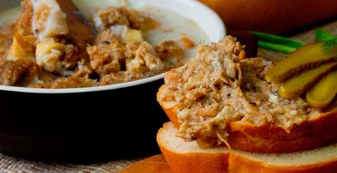Закуска для гурманов из подчеревка