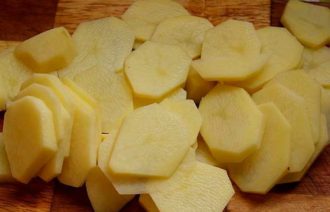 Свинина по-французски с картофелем