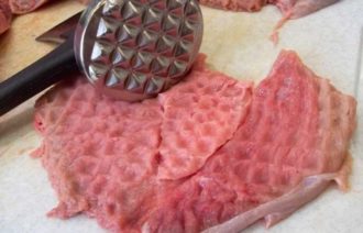 Свинина по-французски с картофелем