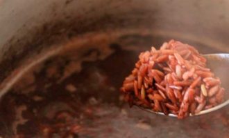 Красный рис жасмин RED с овощами