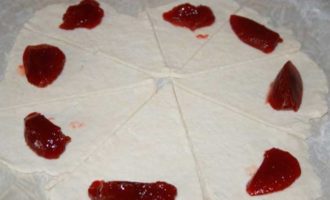 Сдобные рожки из творожного теста