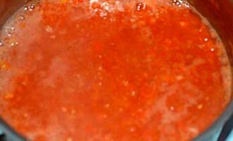 Болгарский перец в томатном соке для зимнего фарширования