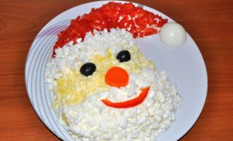 Салат «Дед Мороз-Красный нос»